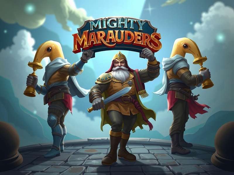 Mighty Marauders Siege Masters Game Banner